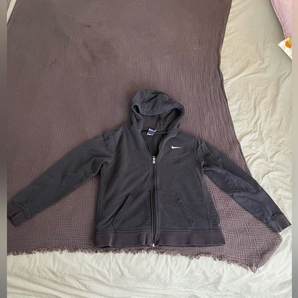 Nike Charcoal Fleece Hoodie